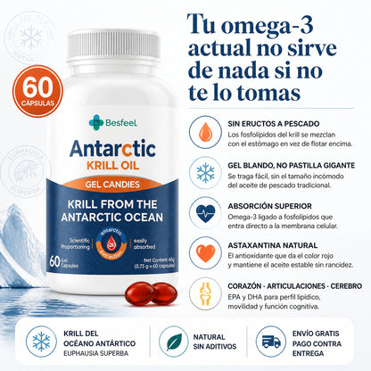 Cápsulas Multi-Efecto Besfeel para Hombre – Soporte Herbal para Días Activos, 60 Uds
